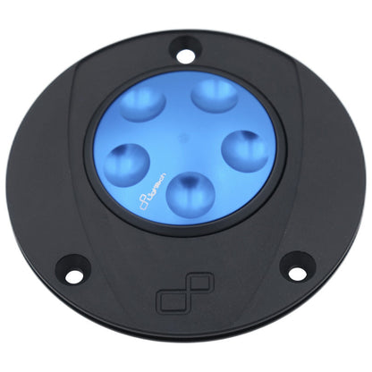 Complete tankdop (drie boutgaten) met snelsluiter Yamaha FZ8N (2011-2015) Blauw
