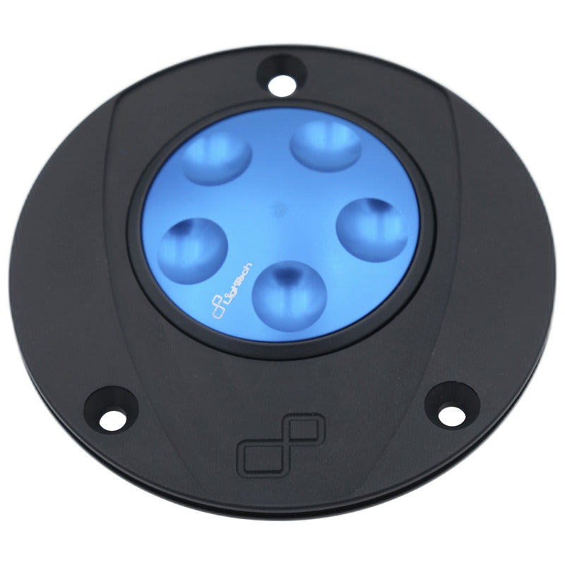 Complete tankdop (drie boutgaten) met snelsluiter MV Agusta F4 (2004-2009) Blauw