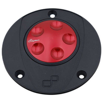 Complete tankdop (drie boutgaten) met snelsluiter Ducati SuperSport 939 (2017-2020) Rood