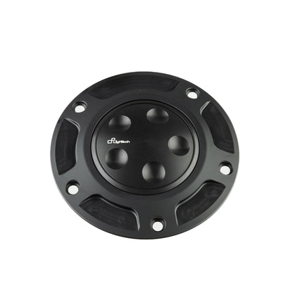 Complete tankdop (vijf boutgaten) met snelsluiter Ducati Panigale V4 (2018-2020) Zwart