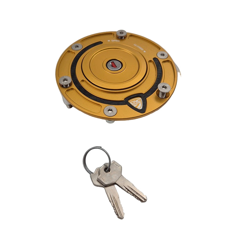 Outletdeal: tankdop CNC Racing goud Aprilia RS 660 (2020-2024)