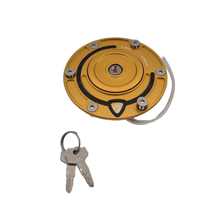 Outletdeal: tankdop CNC Racing goud Triumph Speed Triple (2011-2015)