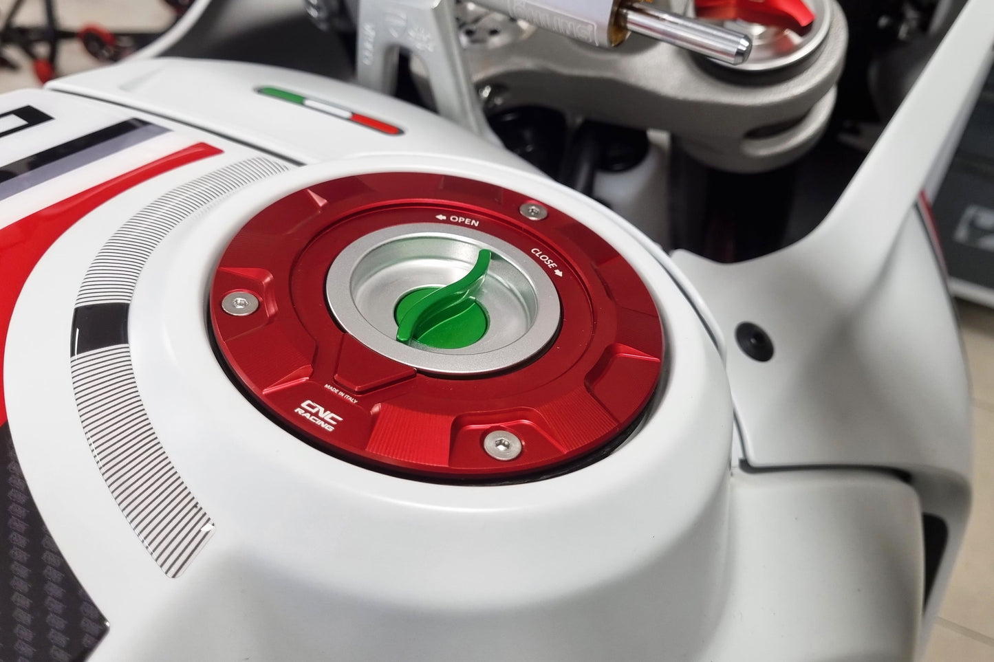 Tankdop - Tricolore Ducati Multistrada 1260 (2018-2020)