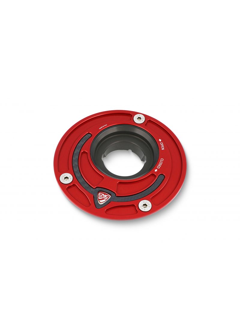Fuel tank cap flange Carbonio