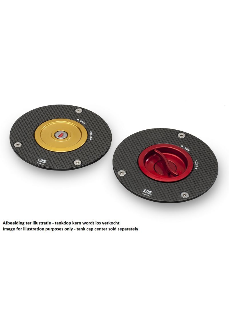 Fuel tank cap flange Full Carbon