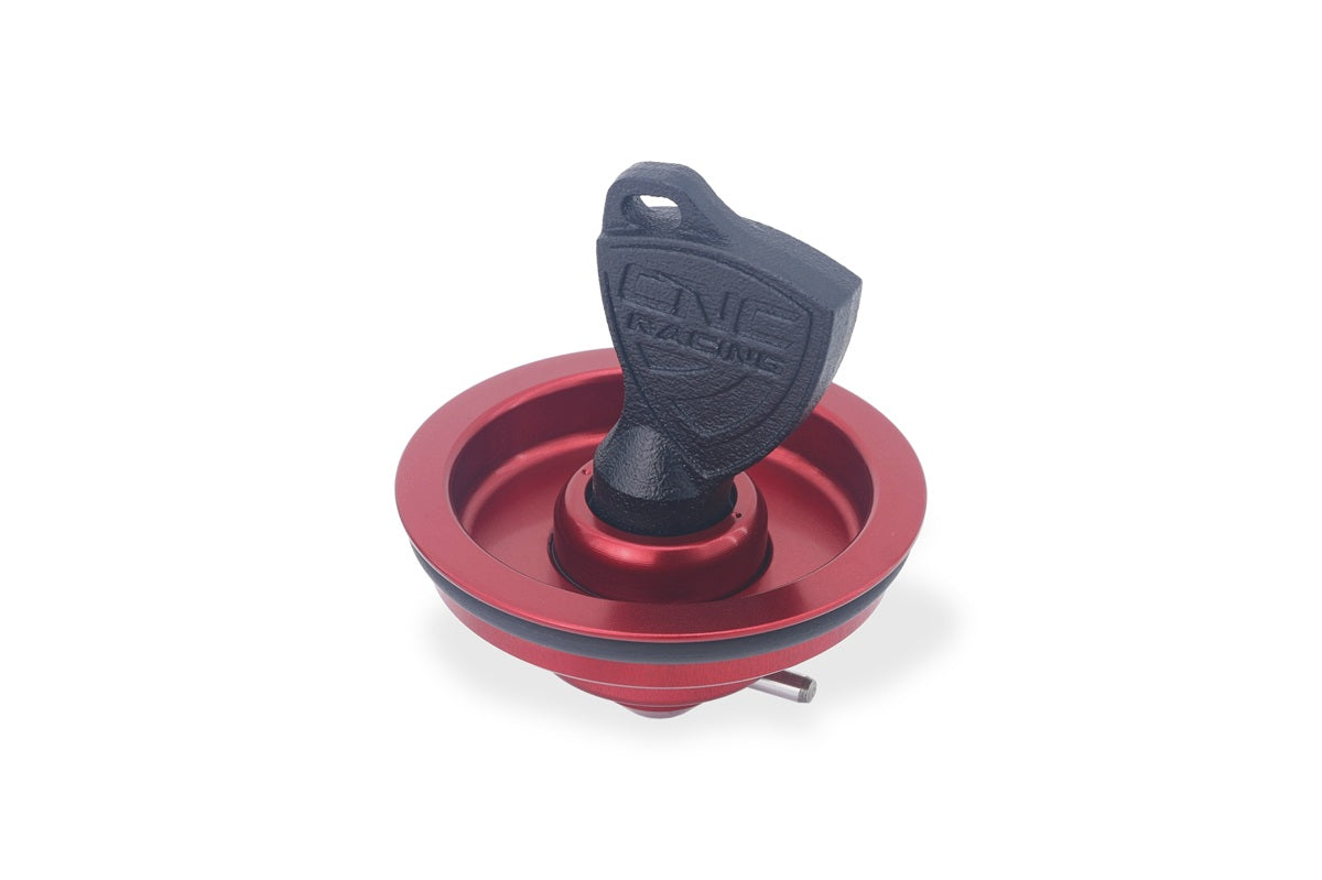 Fast Key kern voor CNC Racing tankdop Aprilia Shiver SL 750 (2017) rood met sleutel er in