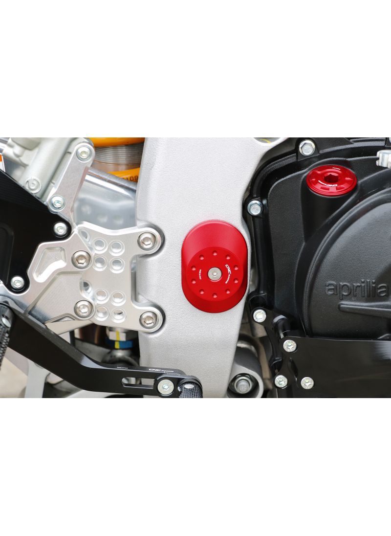 CNC Racing Frame Cap Set Aprilia RSV4 Tuono V4