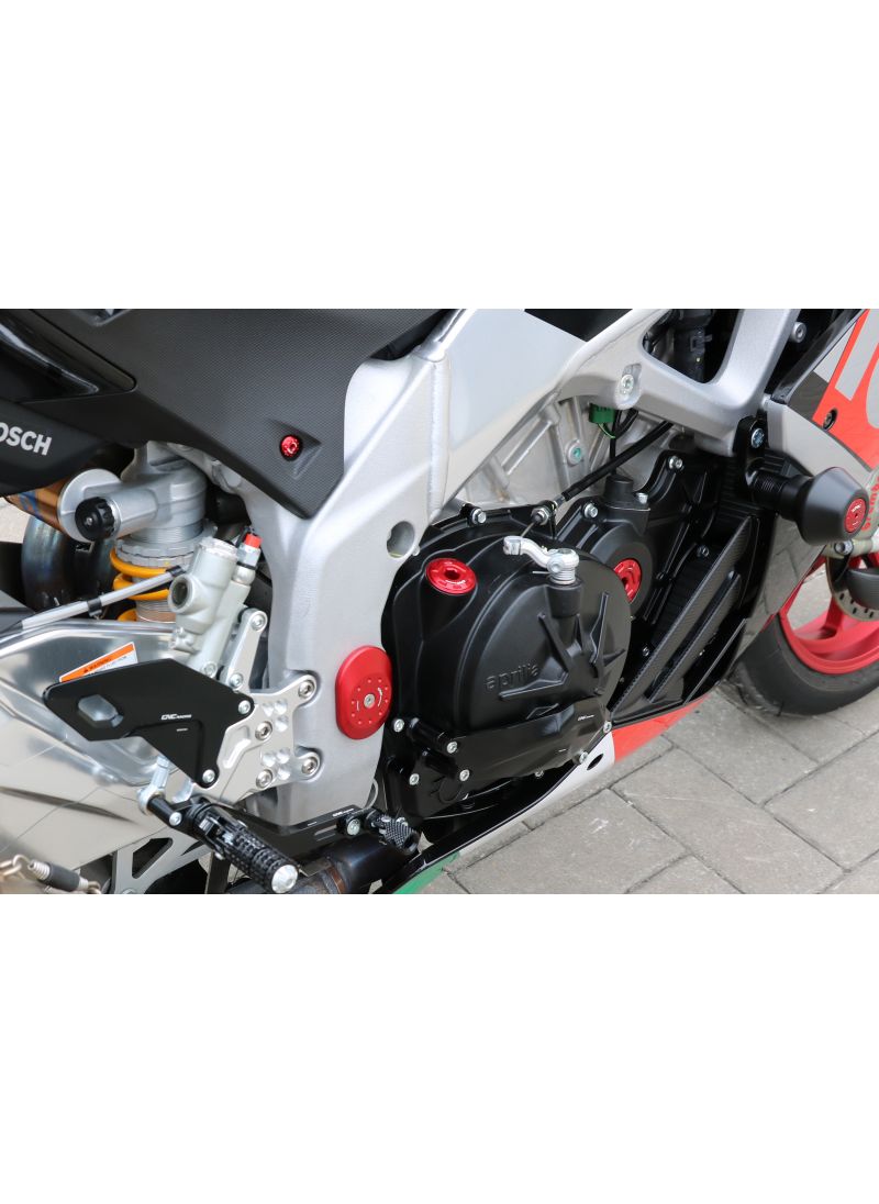 CNC Racing Frame Cap Set Aprilia RSV4 Tuono V4
