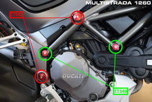Frame Caps Kit - voor smalle gaten - Ducati Multistrada 1260 S (2018-2020)