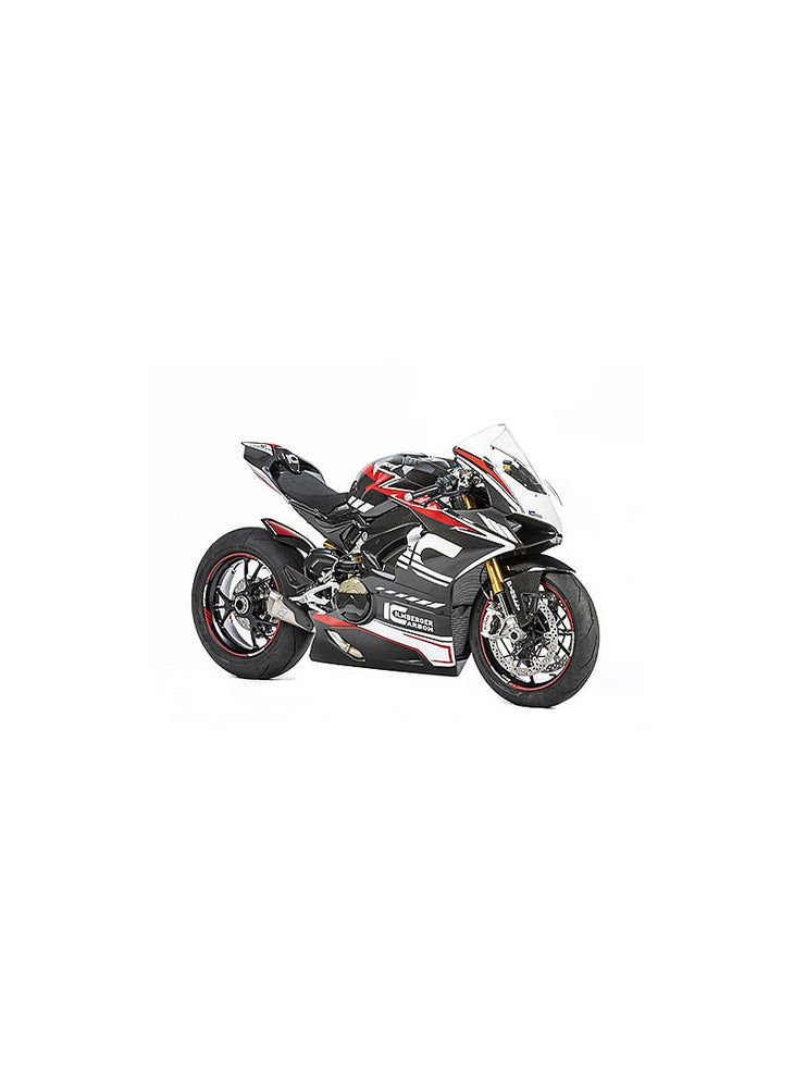 Tank protection matt carbon Panigale V4 Racing