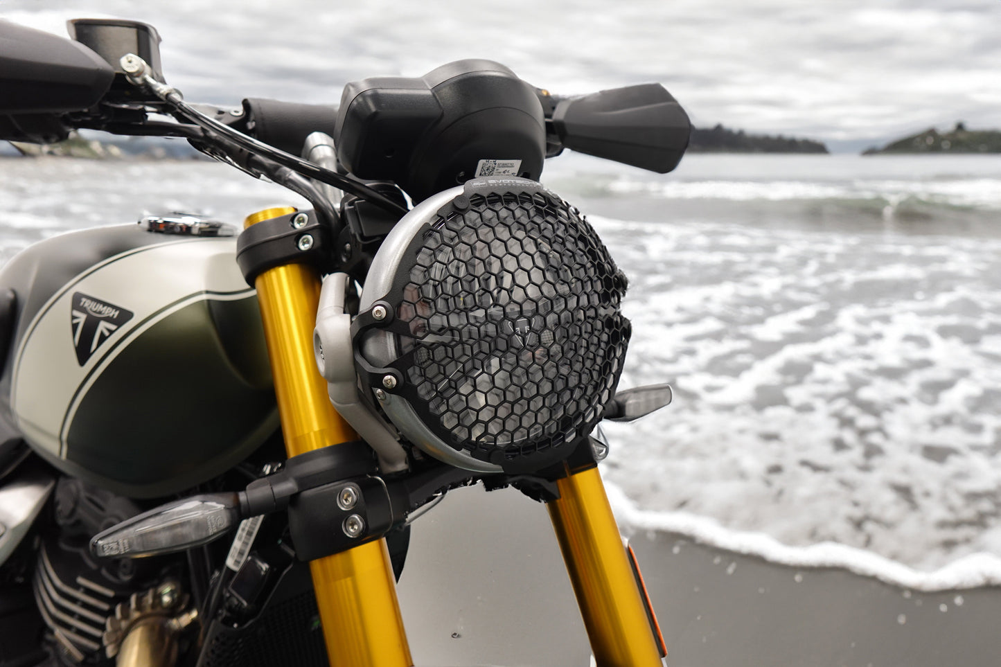 Koplamp beschermer Evotech - Triumph Tracker 400 (2026+)