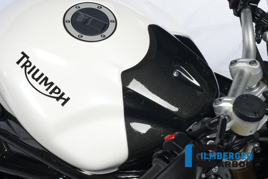 Voorste tank cover carbon Triumph Speed Triple (2011-2015)
