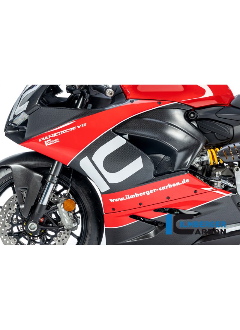 Fairing Side Panel Left Side Matt Carbon Ducati Panigale V2 2020+