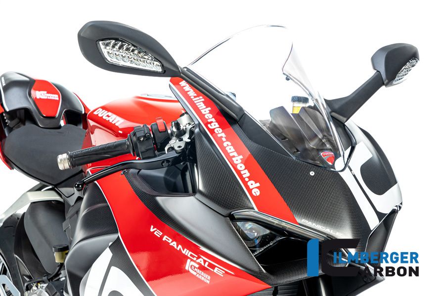 Le carénage avant Matt Carbon Ducati Panigale V2 (2020-2024)