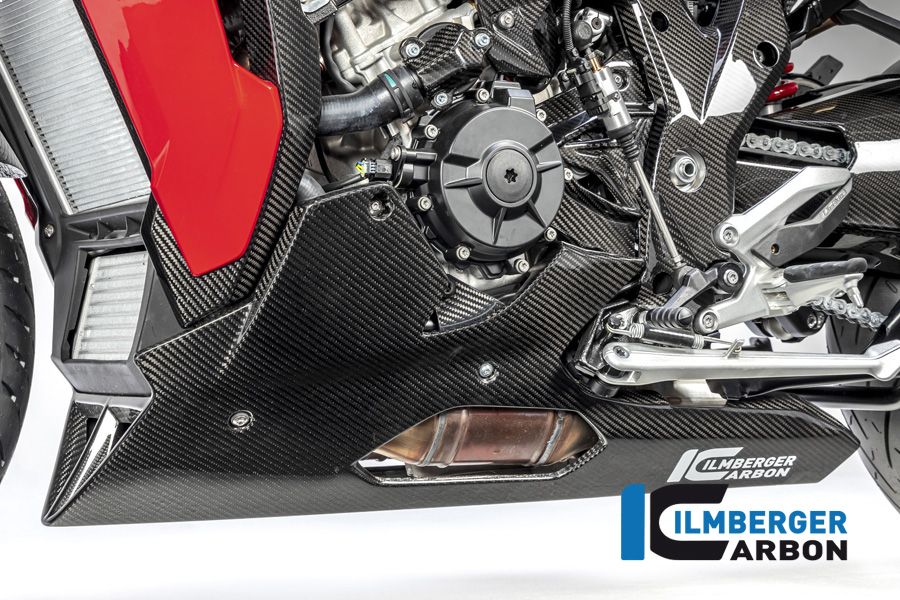 Versión larga de Bellypan para uso Centerstand BMW S1000XR (2024+)