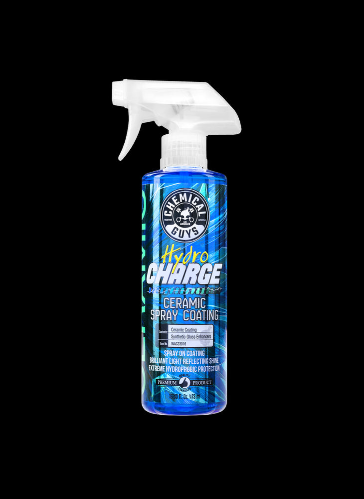 
                  
                    Chemical Guys - Hydrocharge High-Glos Hydrophobic SiO2 Ceramic Spray Coating - 473ml
                  
                