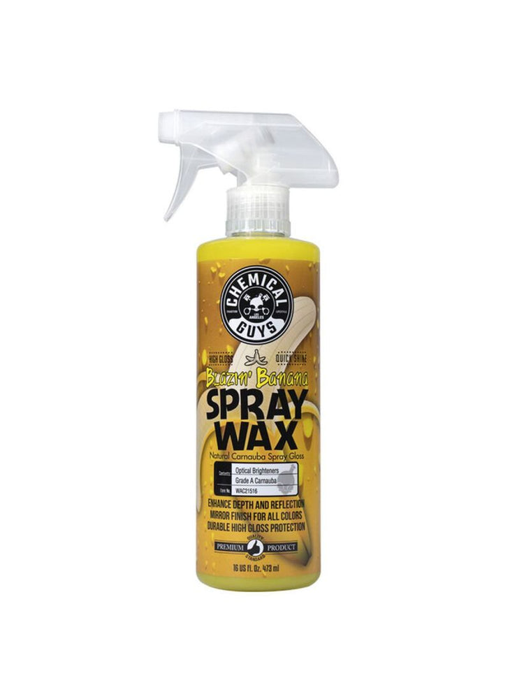 
                  
                    Chemical Guys - Blazin' Banana Spray Wax Natural Carnauba Spray Gloss - 473ml
                  
                