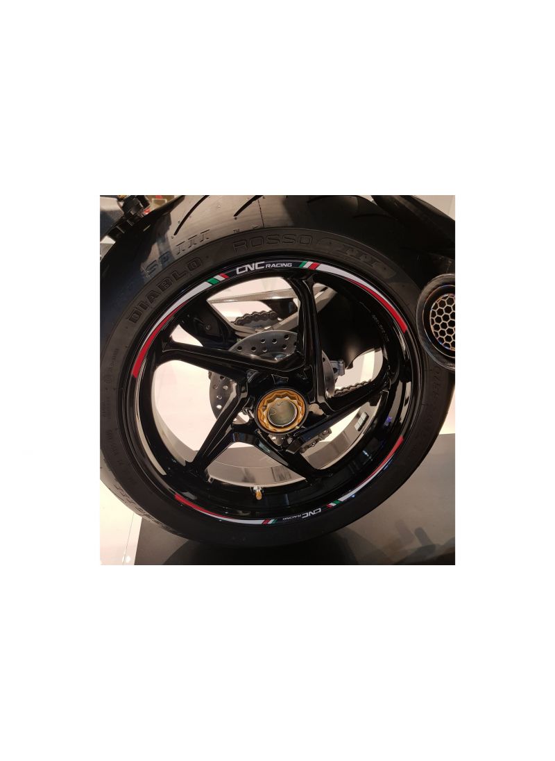 Rimstriping Wheel Stripe kit - 17 inch wheels Ducati Hypermotard 1100 EVO (2010-2012)