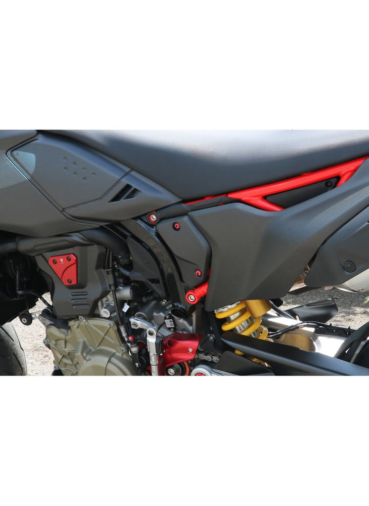 Frame Side Covers Matt Carbon Ducati Hypermotard 698 Mono 2024+