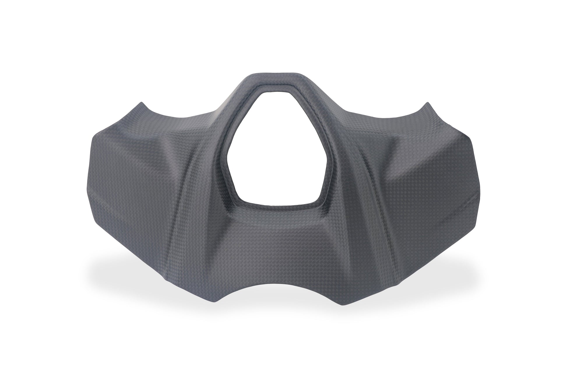CNC Racing contactslot cover mat carbon achteraanzicht – Ducati Multistrada V2 (2025+)