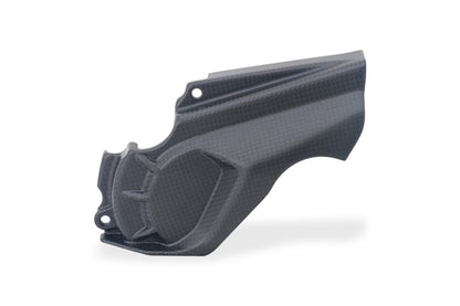 CNC Racing Voortandwielcover mat carbon Ducati Multistrada V2 S 2025+