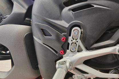 Mat Carbon Heel Protecteurs (2 pcs.) Ducati Panigale V4 (2025+)