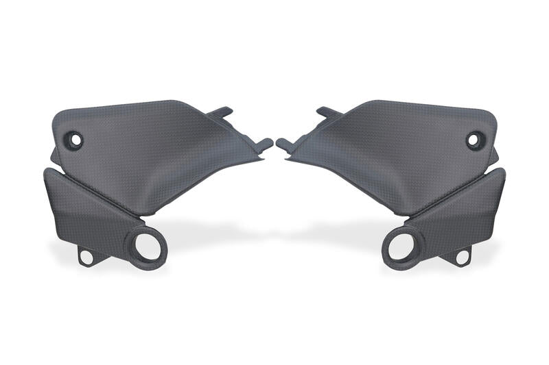 Mat carbon tank zijkantcovers (2 st.) Ducati Panigale V4 Tricolore (2025+)