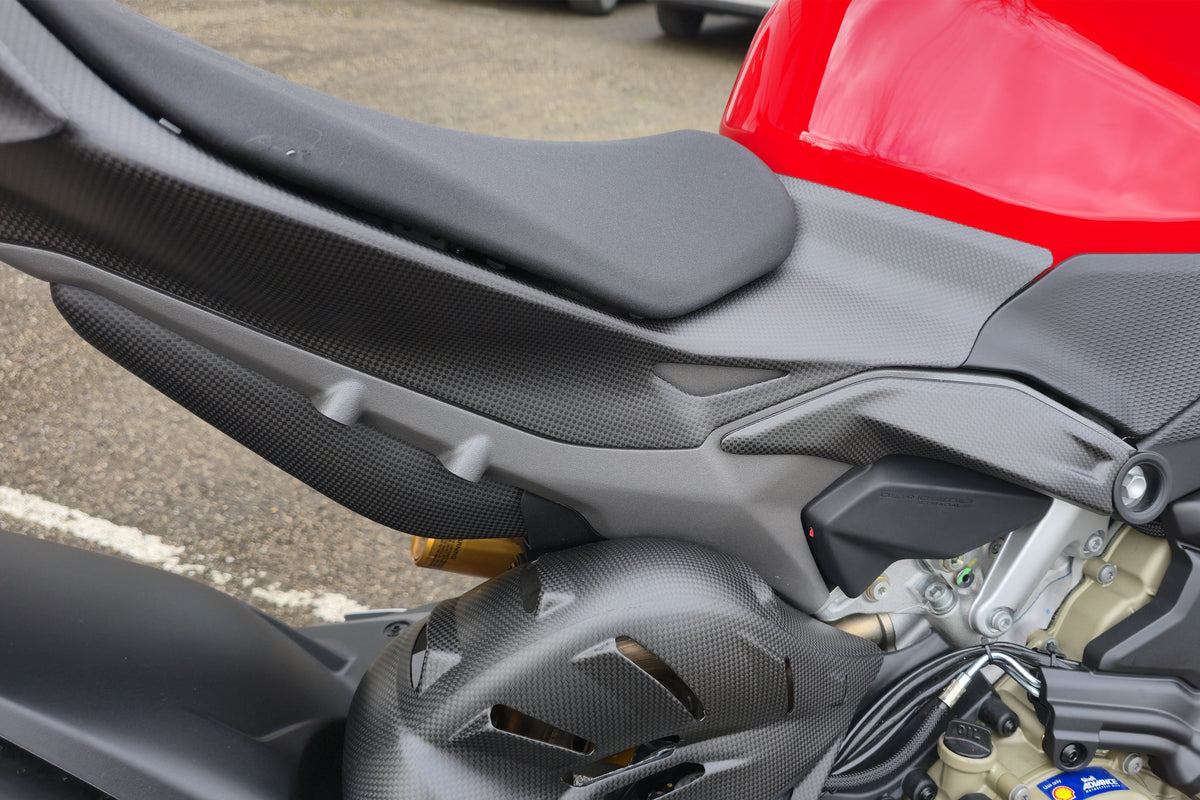 Subframe cover set mat carbon Ducati Panigale V4 S (2027+)