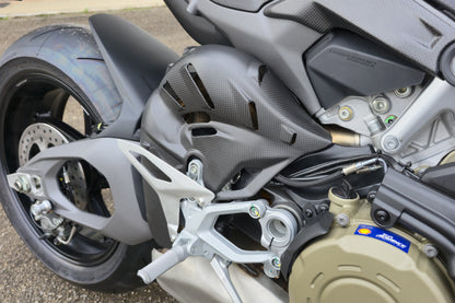 Uitlaatbochten hitteschild mat carbon Ducati Panigale V4 S (2027+)