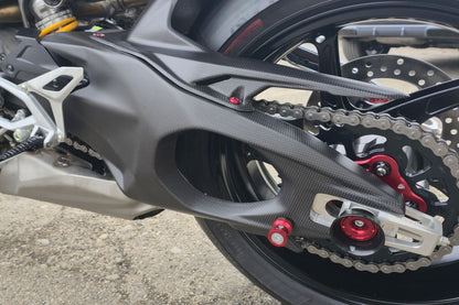 Carbon swingarm covers links en rechts – Ducati Streetfighter V4S (2025+)