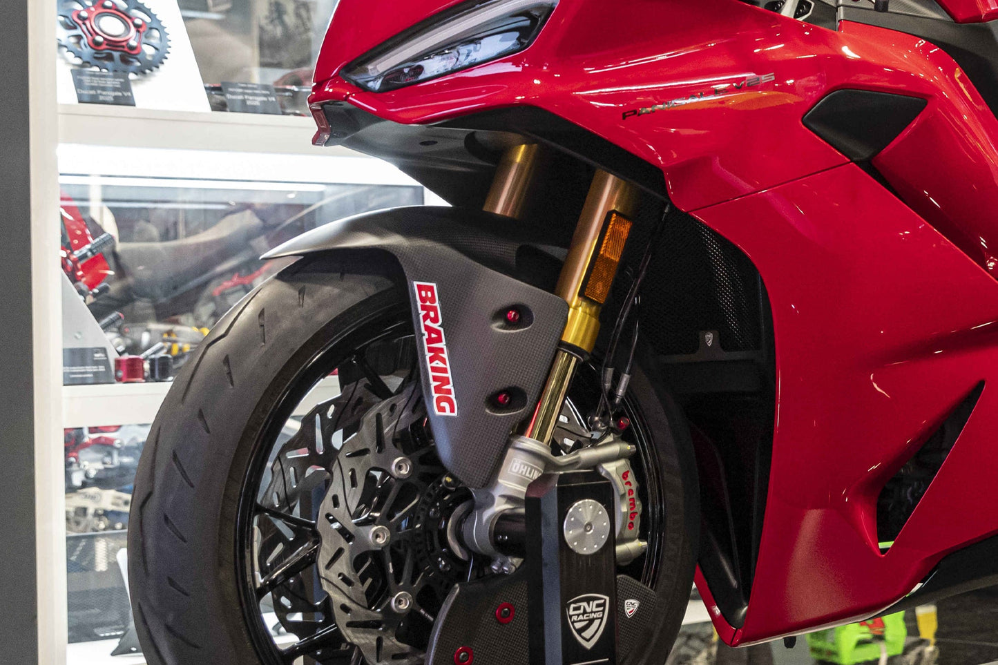 Voorspatbord mat carbon Ducati Panigale V2S FB63 (2026)