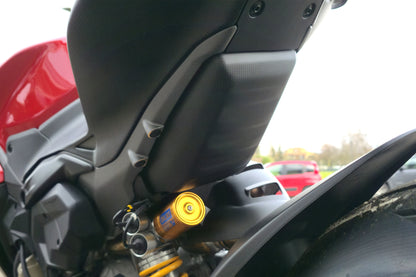 Onderste tankbeschermer mat carbon Ducati Streetfighter V4 (2025+)