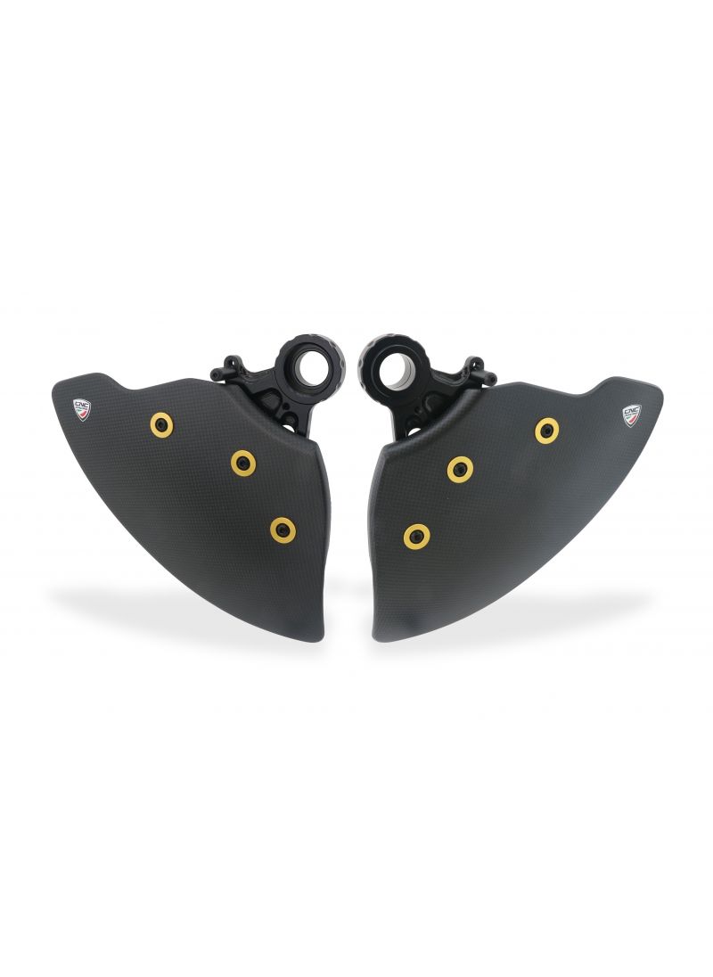 GP Ducts Evo - Carbon Front Brake Cooling System for Ducati