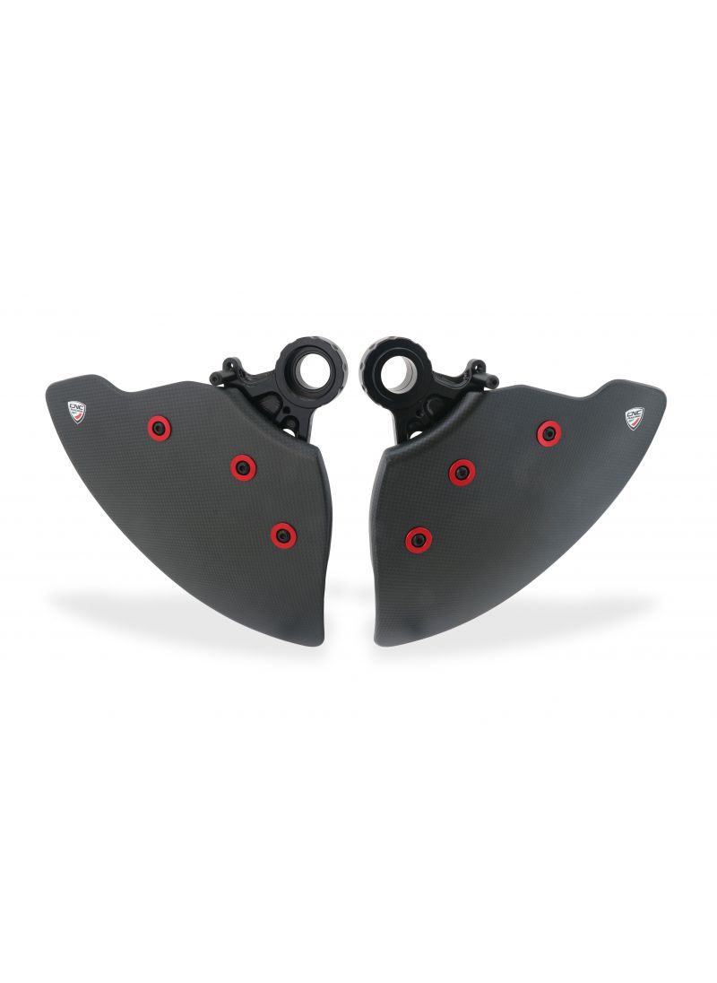 GP Ducts Evo - Carbon Front Brake Cooling System for Ducati