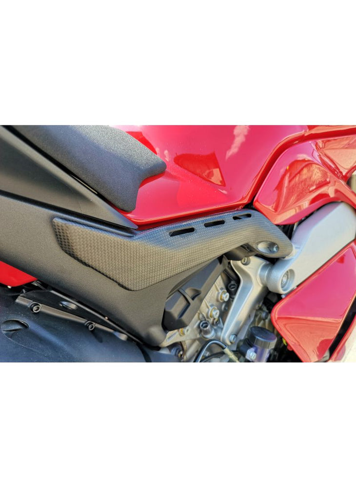 
                  
                    Matt carbon rear subframe covers (2pcs.) Panigale V4 V4S
                  
                