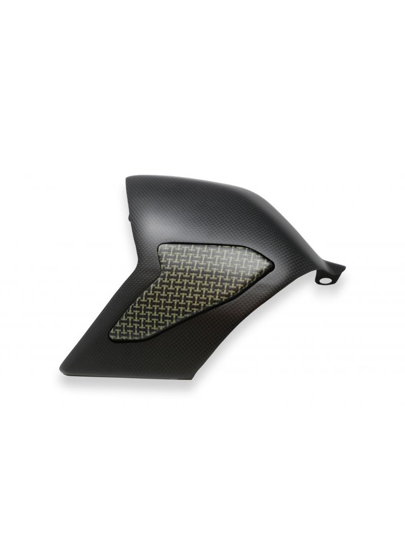 Matt carbon / kevlar swingarm cover Panigale V4 V4S