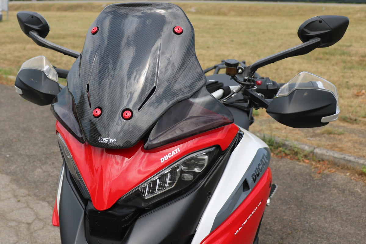 Sport windscherm carbon CNC Racing - Ducati Multistrada V4 Rally (2025+)