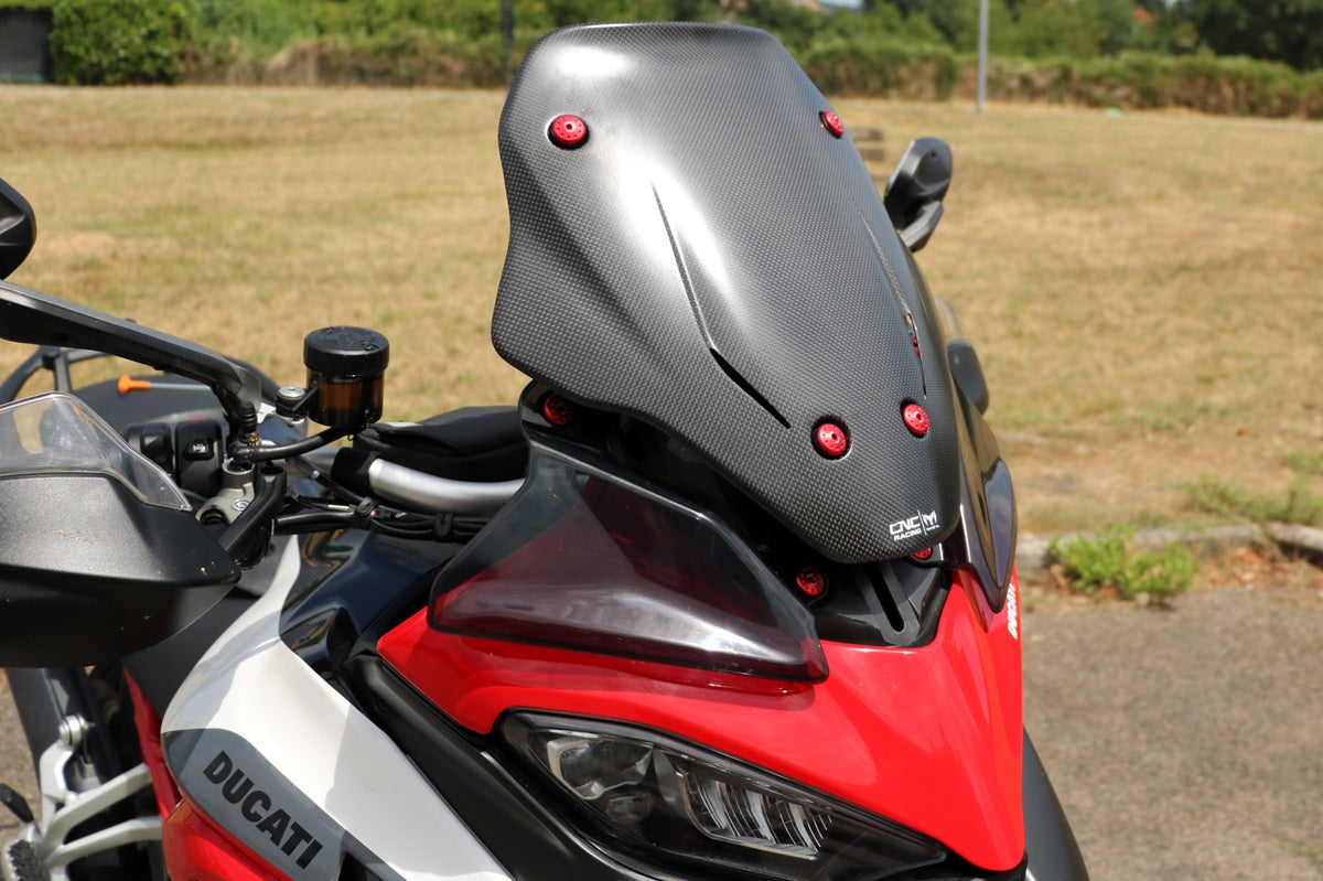 Sport windscherm carbon CNC Racing - Ducati Multistrada V4 S (2021+)