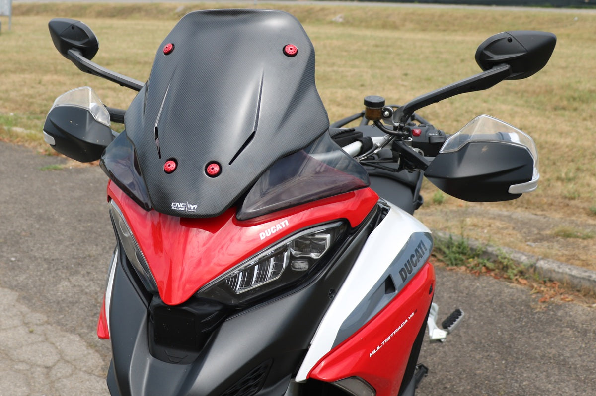 Sport windscherm carbon CNC Racing - Ducati Multistrada V4 Pikes Peak (2022+)