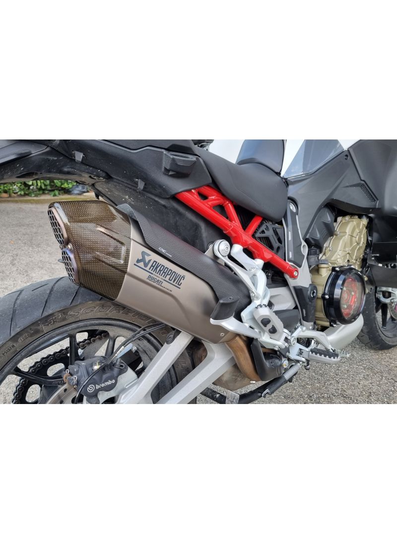 Carbon Heat Guard Akrapovic Exhaust Silencer Ducati Multistrada V4 / V4S 2021+