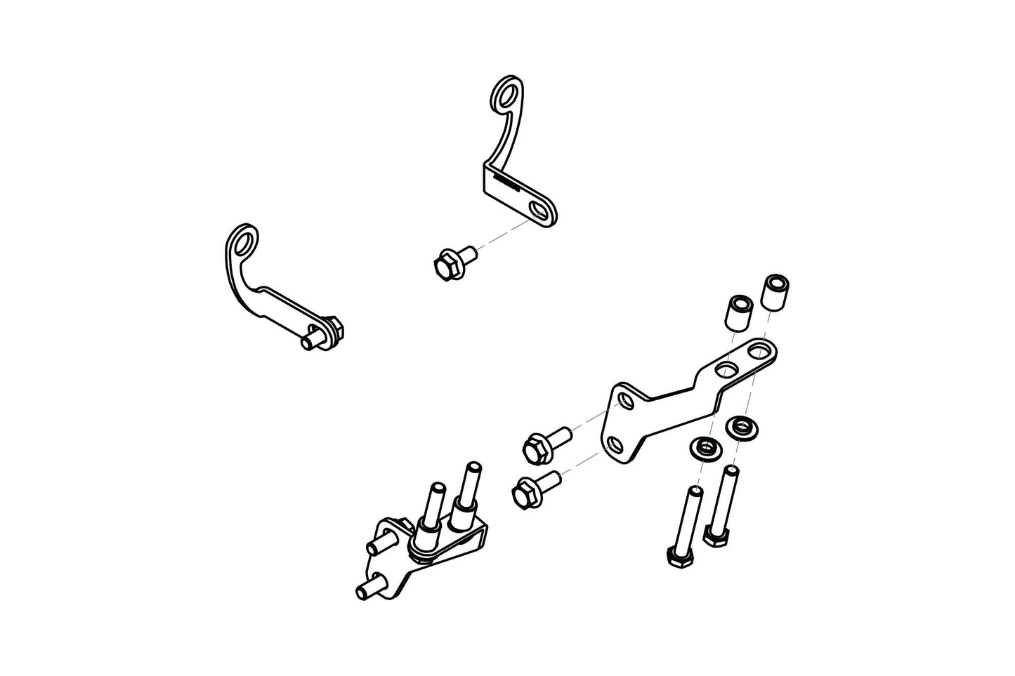 Adapters GP Luchtgeleiders Ducati Multistrada V4 Rally (2023-2024)