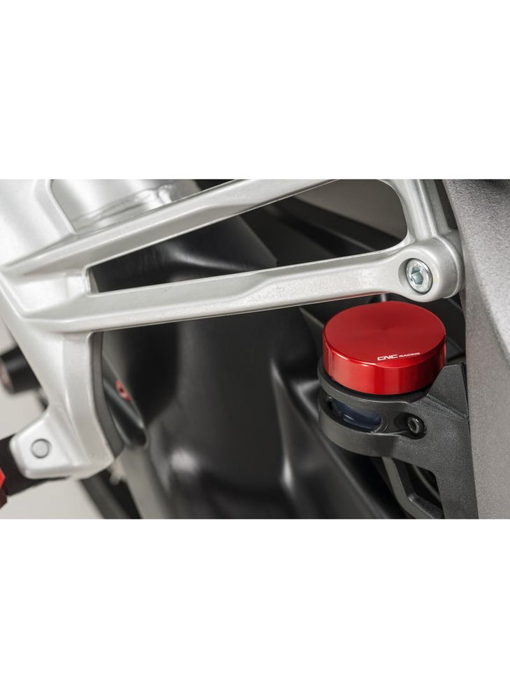 Rear Brake Fluid Cover 'Streaks' Ducati Panigale V4 R Racing (2019+)