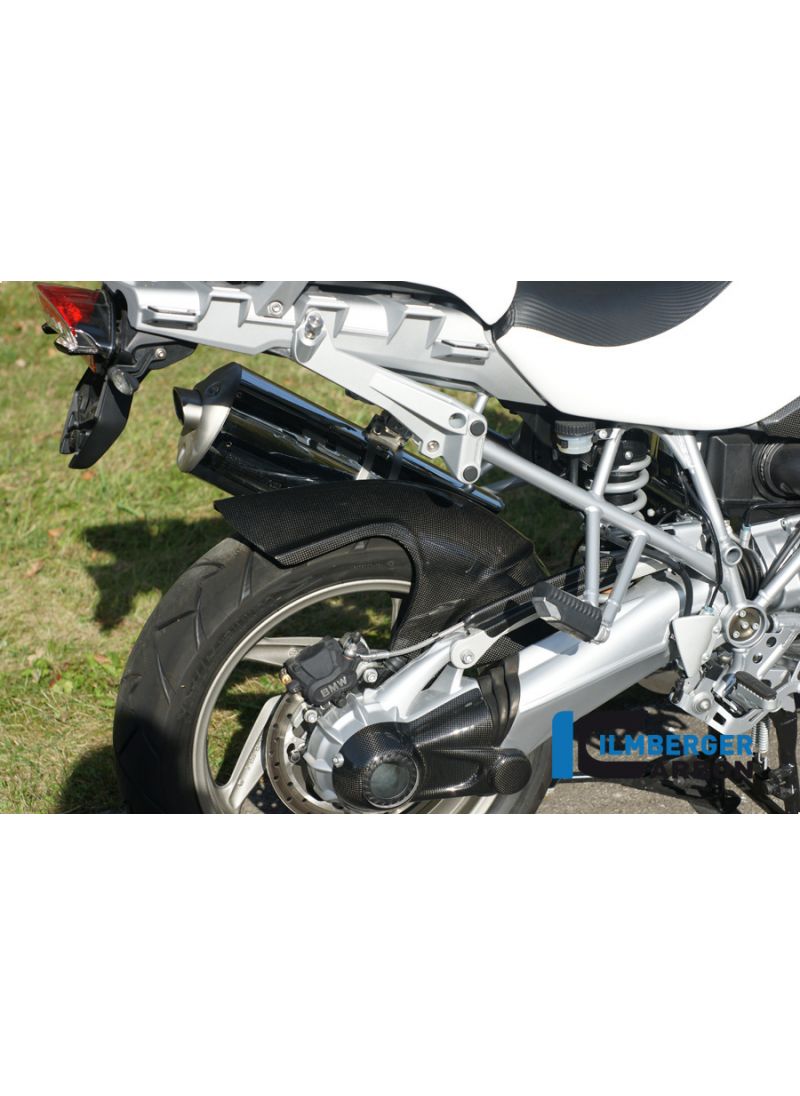 Fender trasero (Hugger) GS con estuche lateral OEM es compatible con BMW R1200GS Adventure (2006-2012)