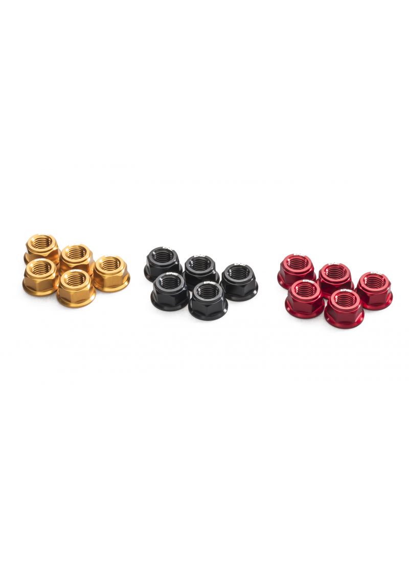 Rear sprocket nut set - 5 pieces