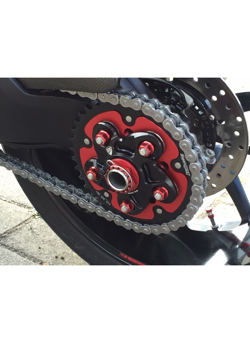 Rear sprocket nut set