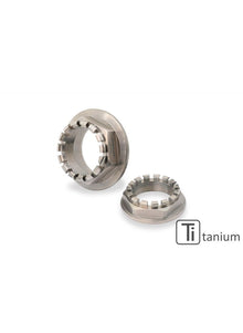 Titanium Achteras moerenset Ducati 996 (1998-2001)
