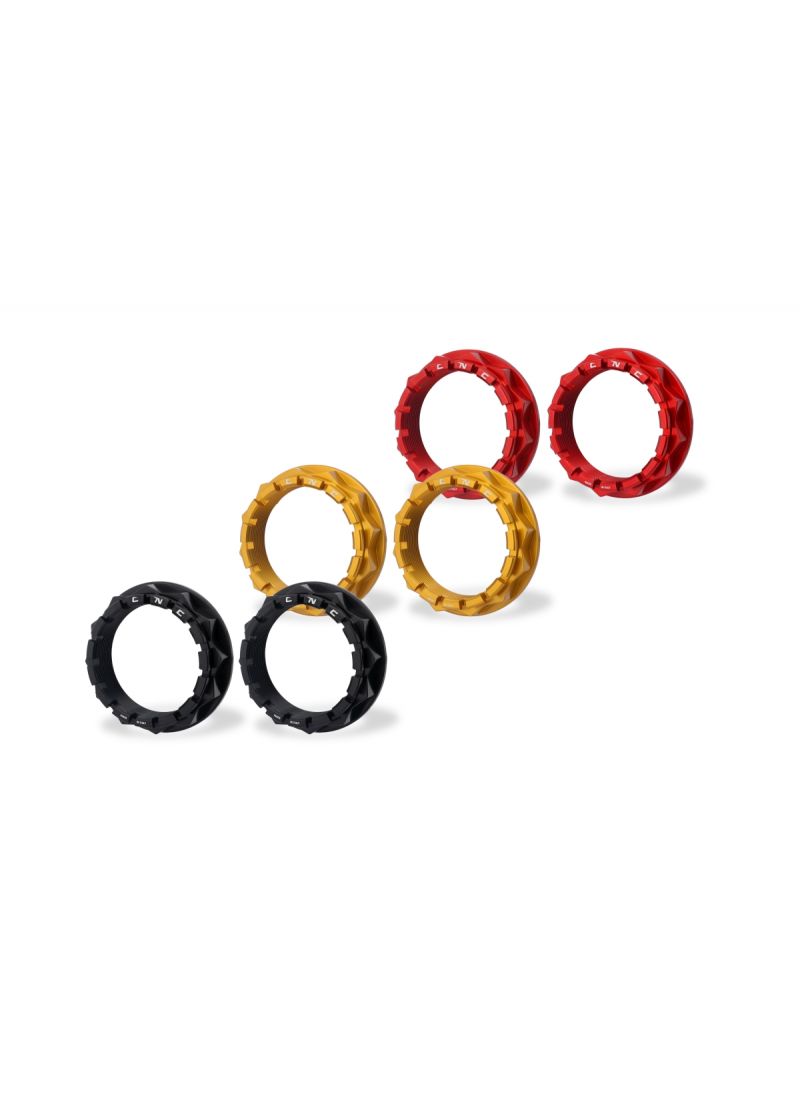 Rear sprocket nut set - 6 pieces