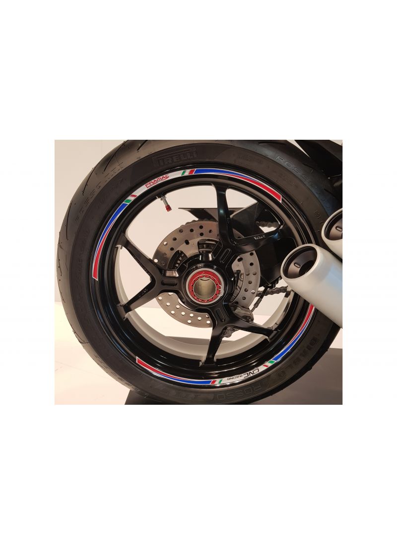 Rear sprocket nut set - 6 pieces