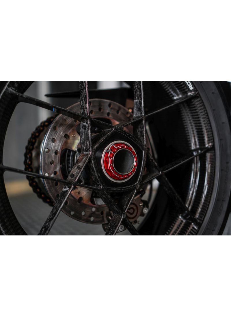 Rear sprocket nut set - 6 pieces