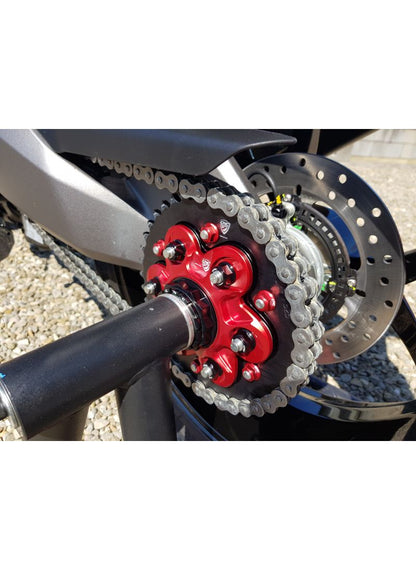 Rear sprocket nut set - 6 pieces